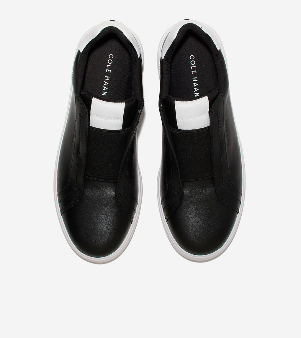 グランド クロスコート リュクス スリッポンスニーカー womens.