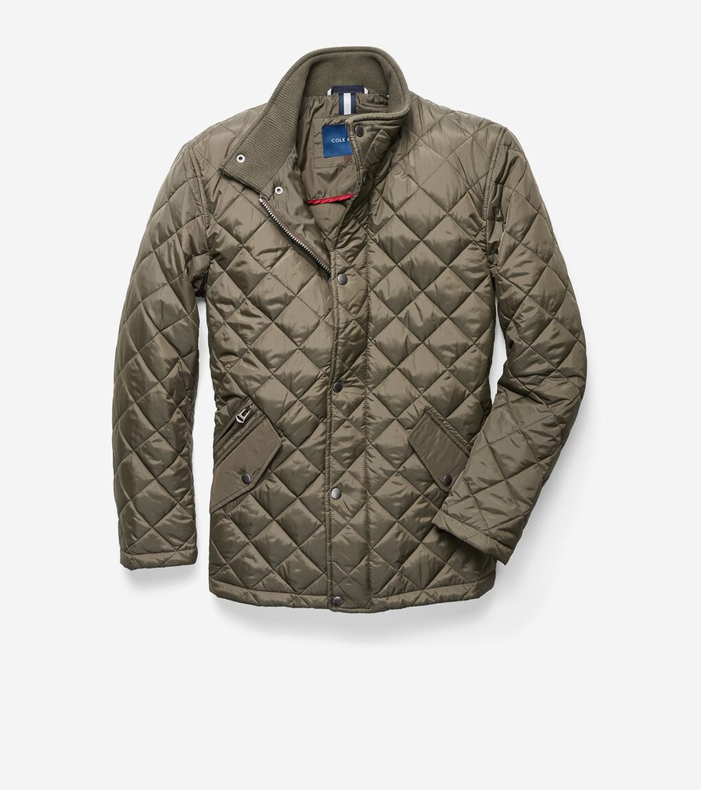 キルテッド バーン ジャケット mens.