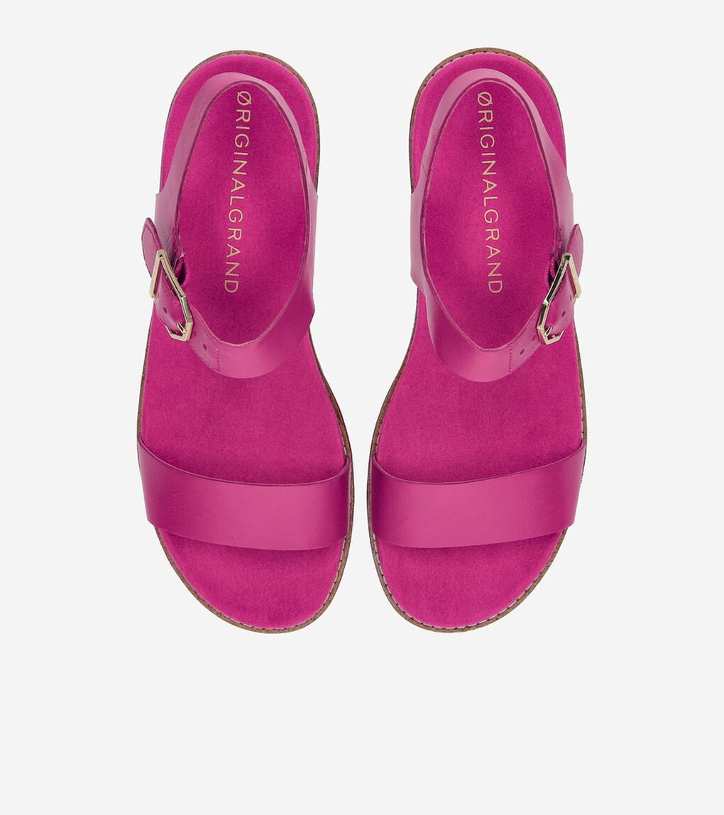 オリジナルグランド フラットフォーム ウェッジ サンダル Womens Cole Haan