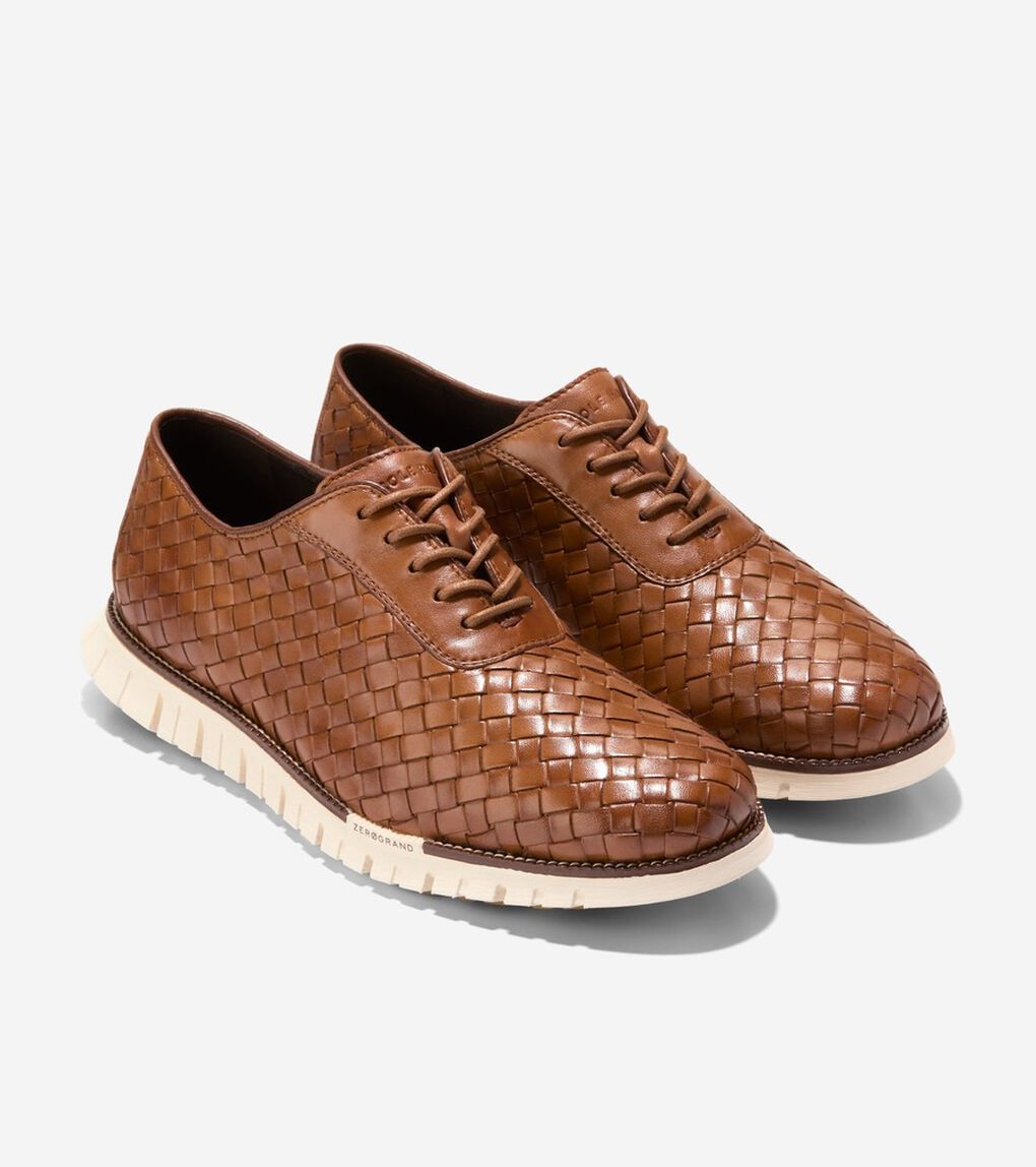 ゼログランド リマスタード ウーヴン オックスフォード mens