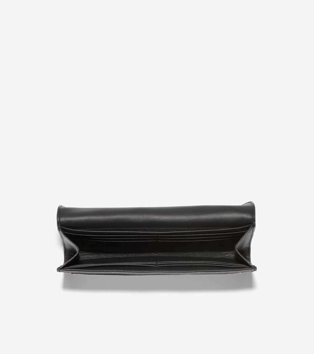 エンベロープ フラップ ウォレット womens.