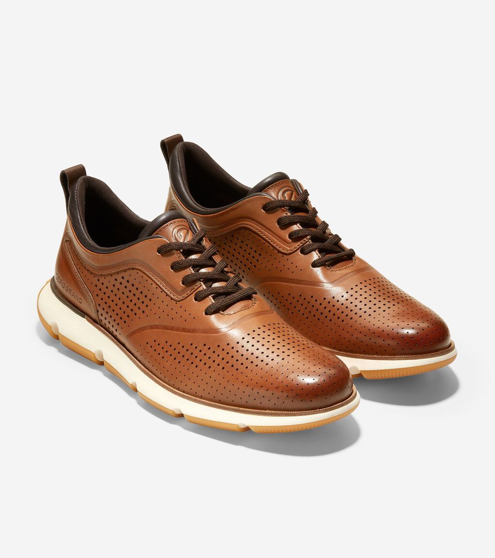 4.ゼログランド パーフォレーテッド オックスフォード mens.