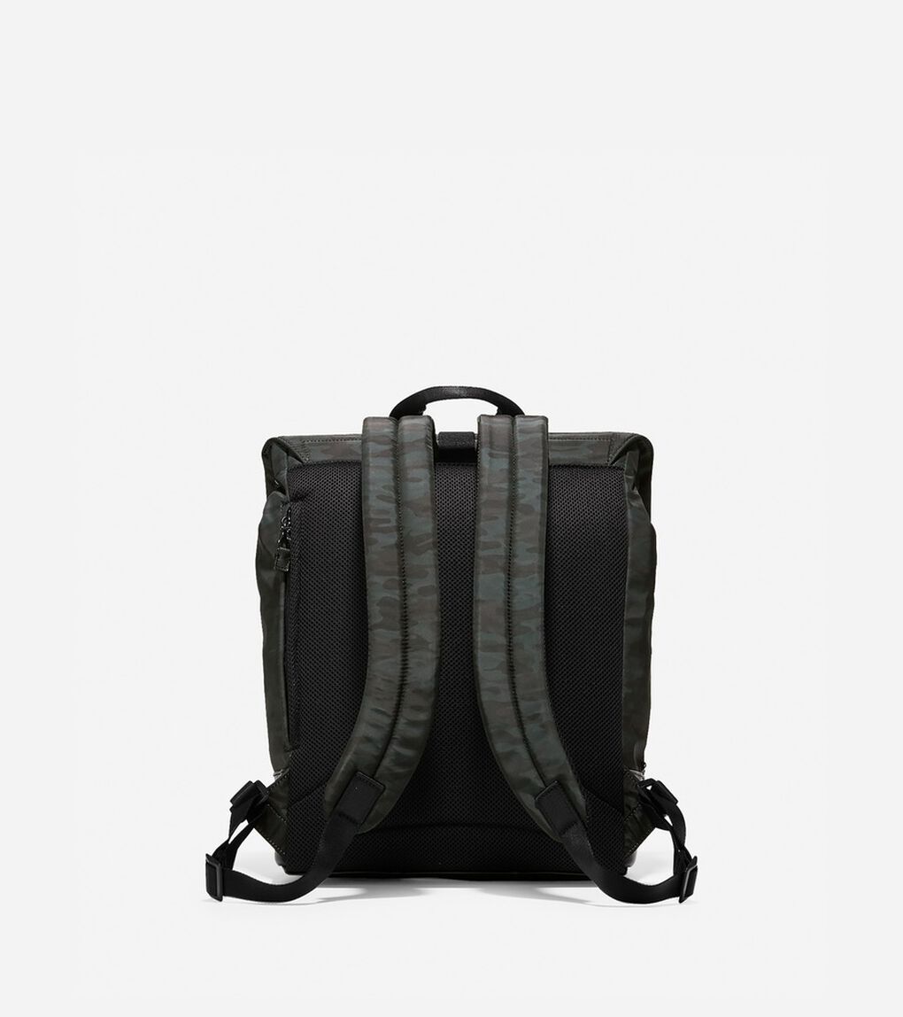 ソイヤー ナイロン フラップ バックパック mens.