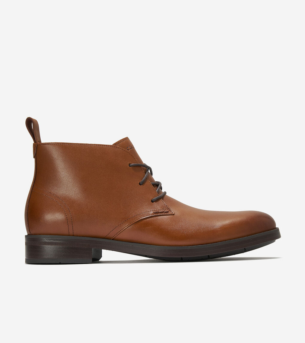 ニューマーク グランド フレックスクラフト チャッカ ブーツ ウォータープルーフ mens.