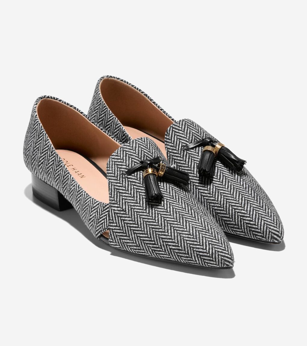 バーニャ タッセル フラット womens.