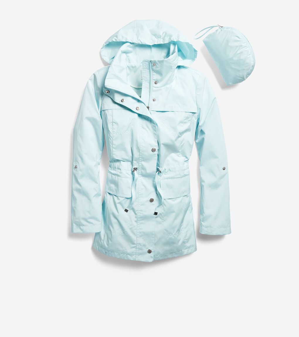 パッカブル ヒドゥン レイン ジャケット womens.