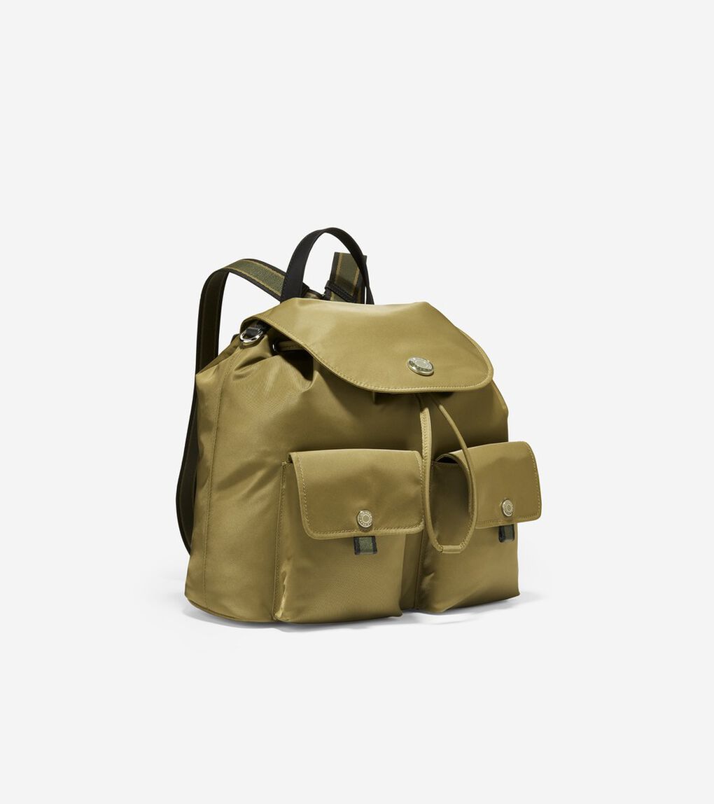ナイロン フラップ バックパック womens.