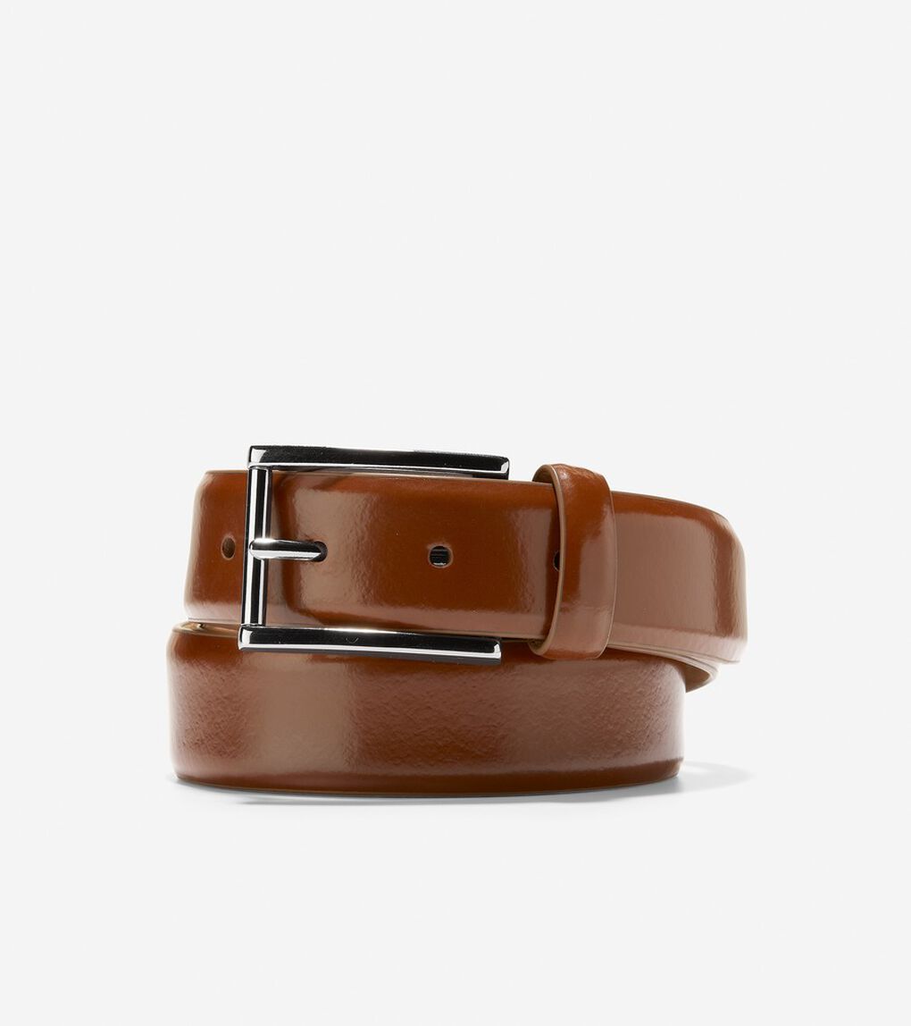 32mm ワーナー ドレス レザー ベルト mens.
