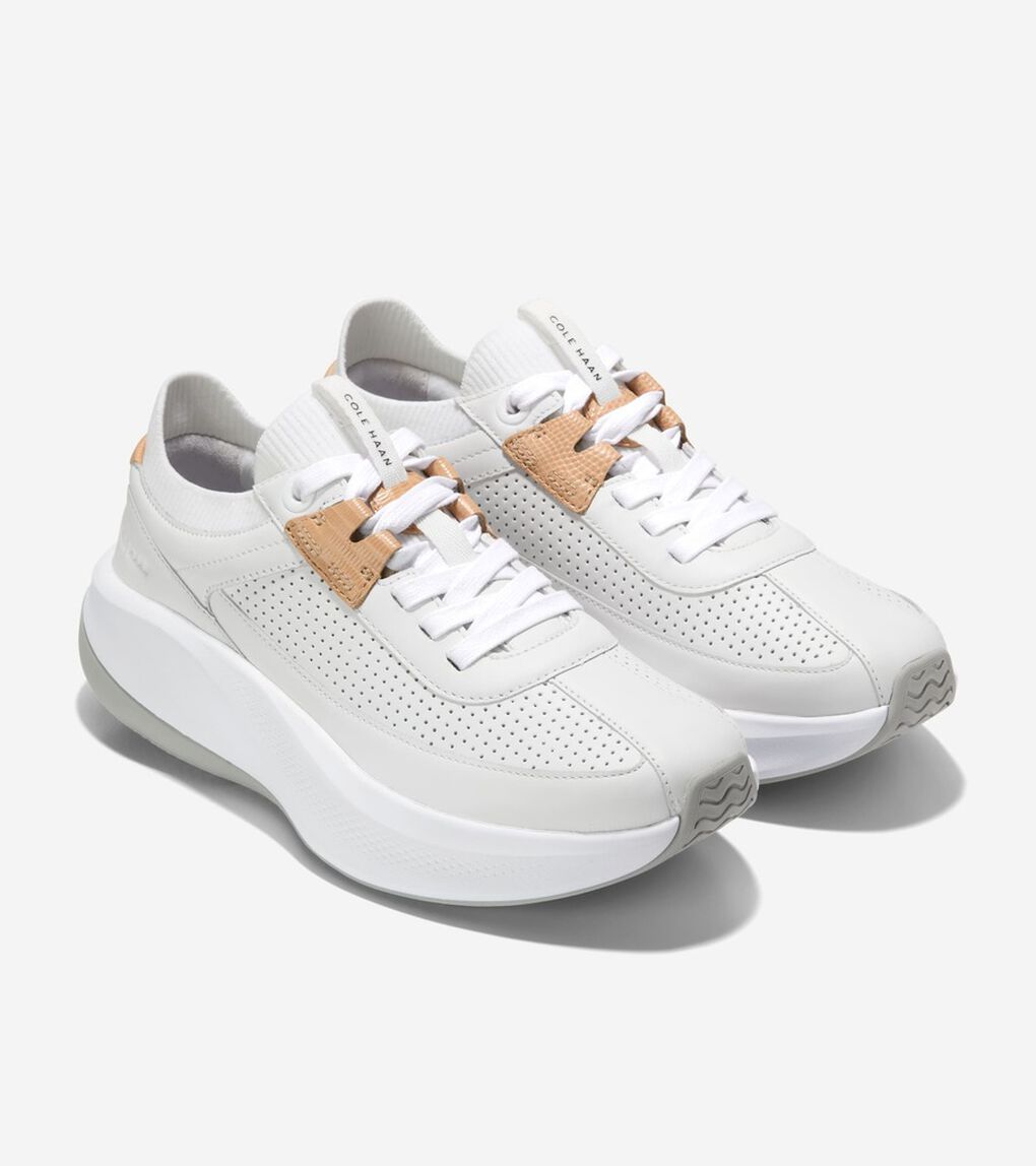 グランドプロ オールデイ ランナー レザー womens