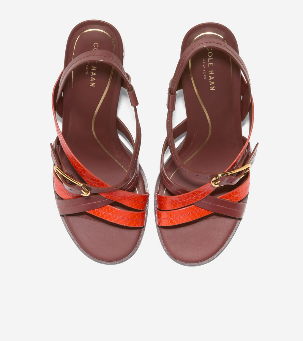 ディロン ヒールド ストラッピー サンダル womens