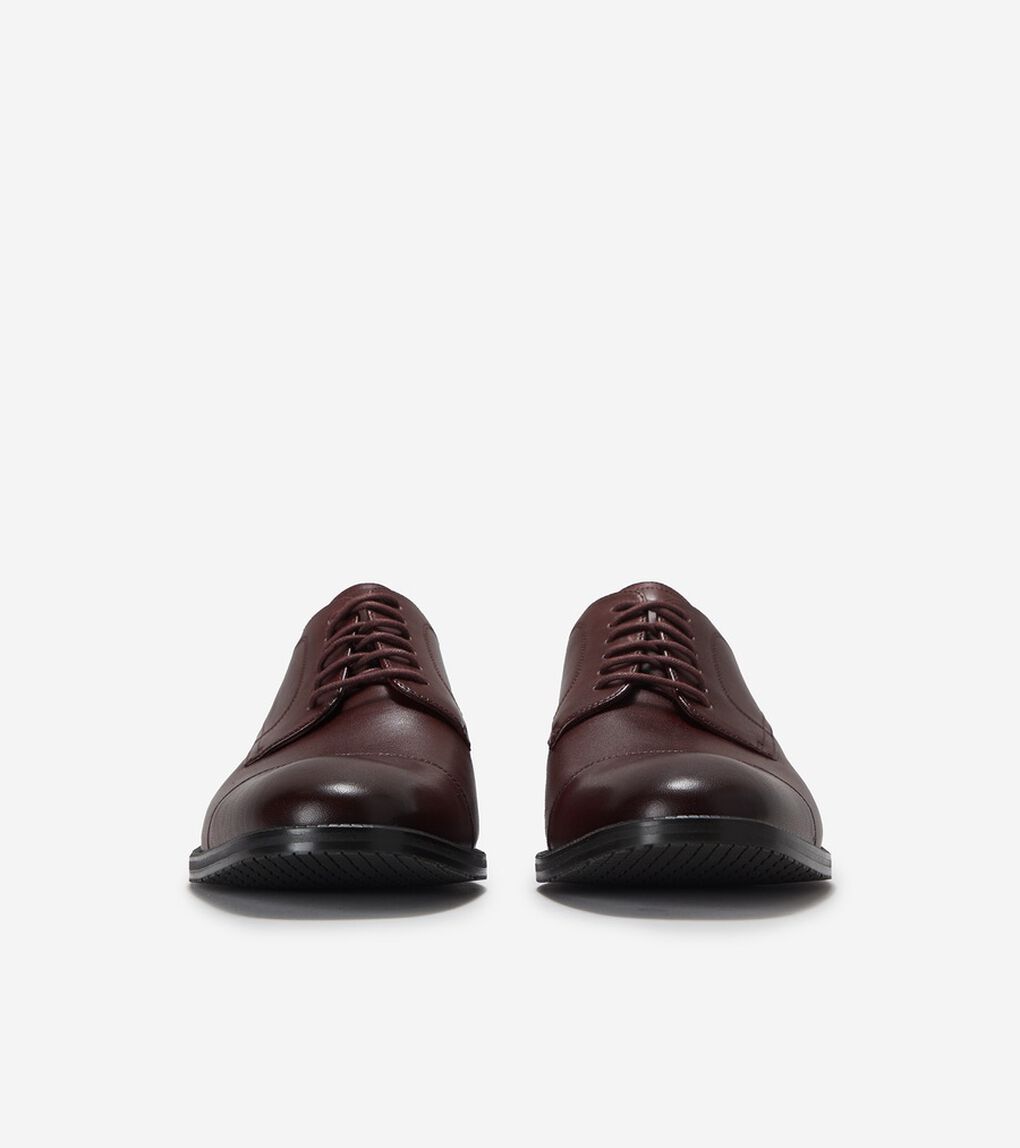 モダンエッセンシャル キャップトゥ オックスフォード mens.