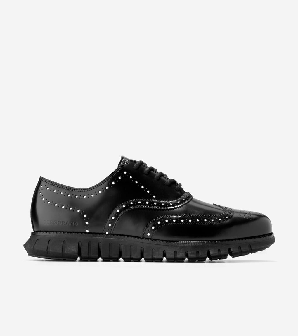 ゼログランド リマスタード ウィングチップオックス ラインド mens