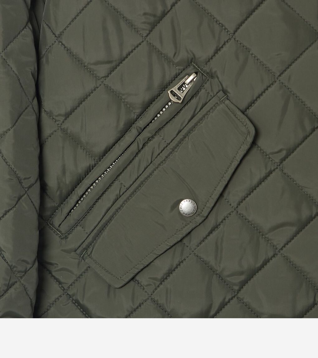 キルテッド バーン ジャケット mens.
