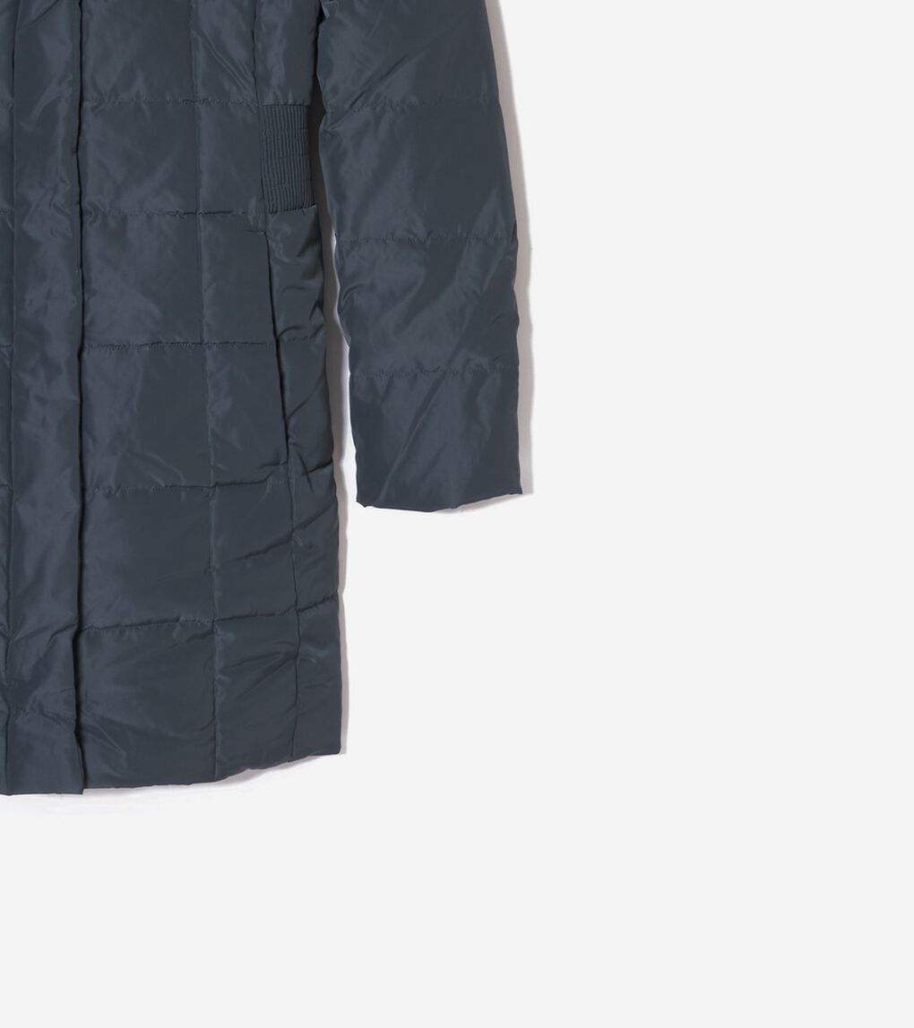 シグネチャー 32IN タフタ ダウン コート womens
