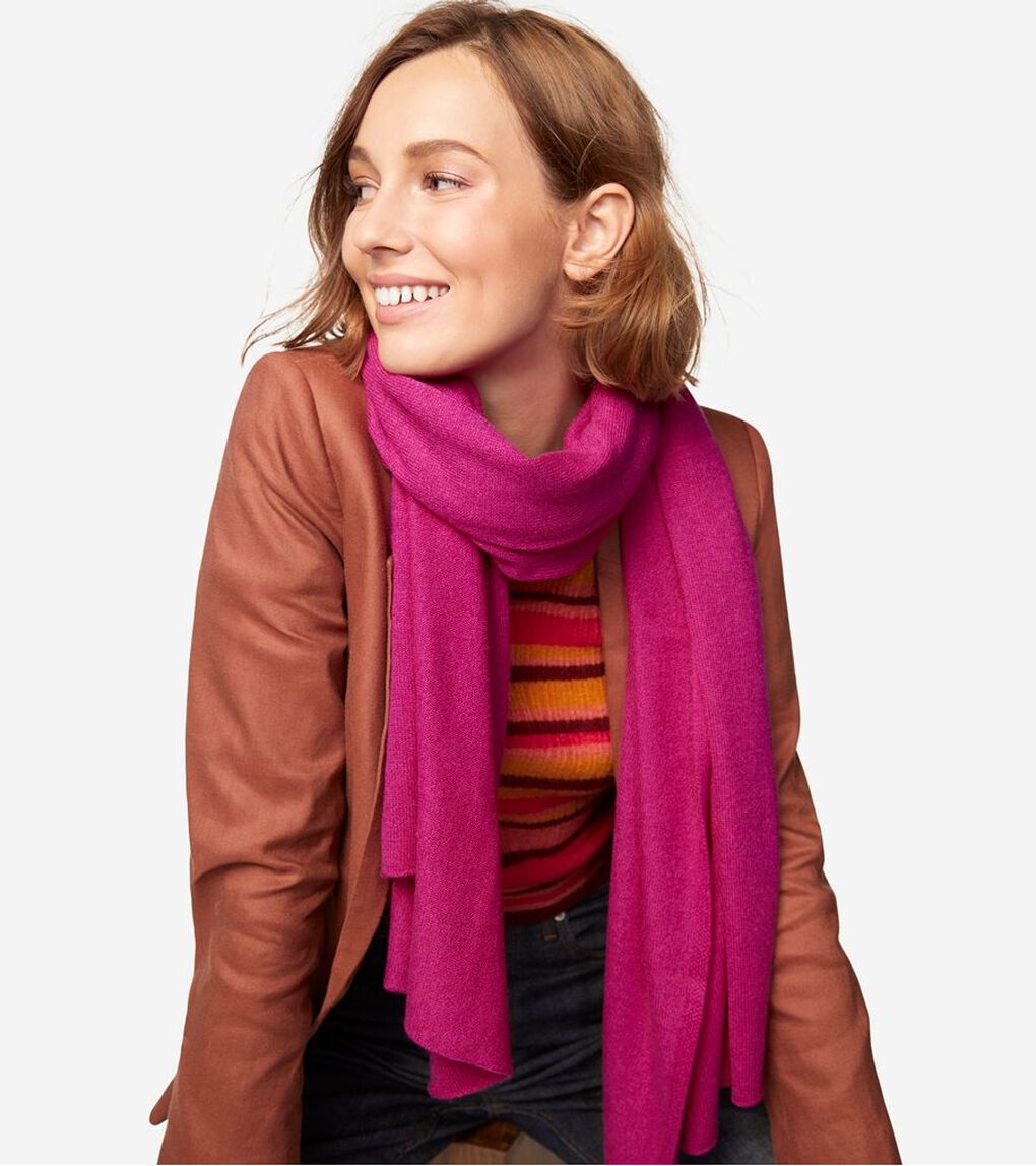 カシミア ウール トラベル ラップ womens.