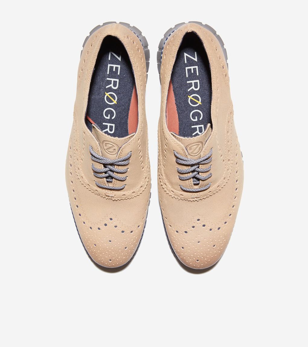 ゼログランド ウィングチップ オックスフォード mens.