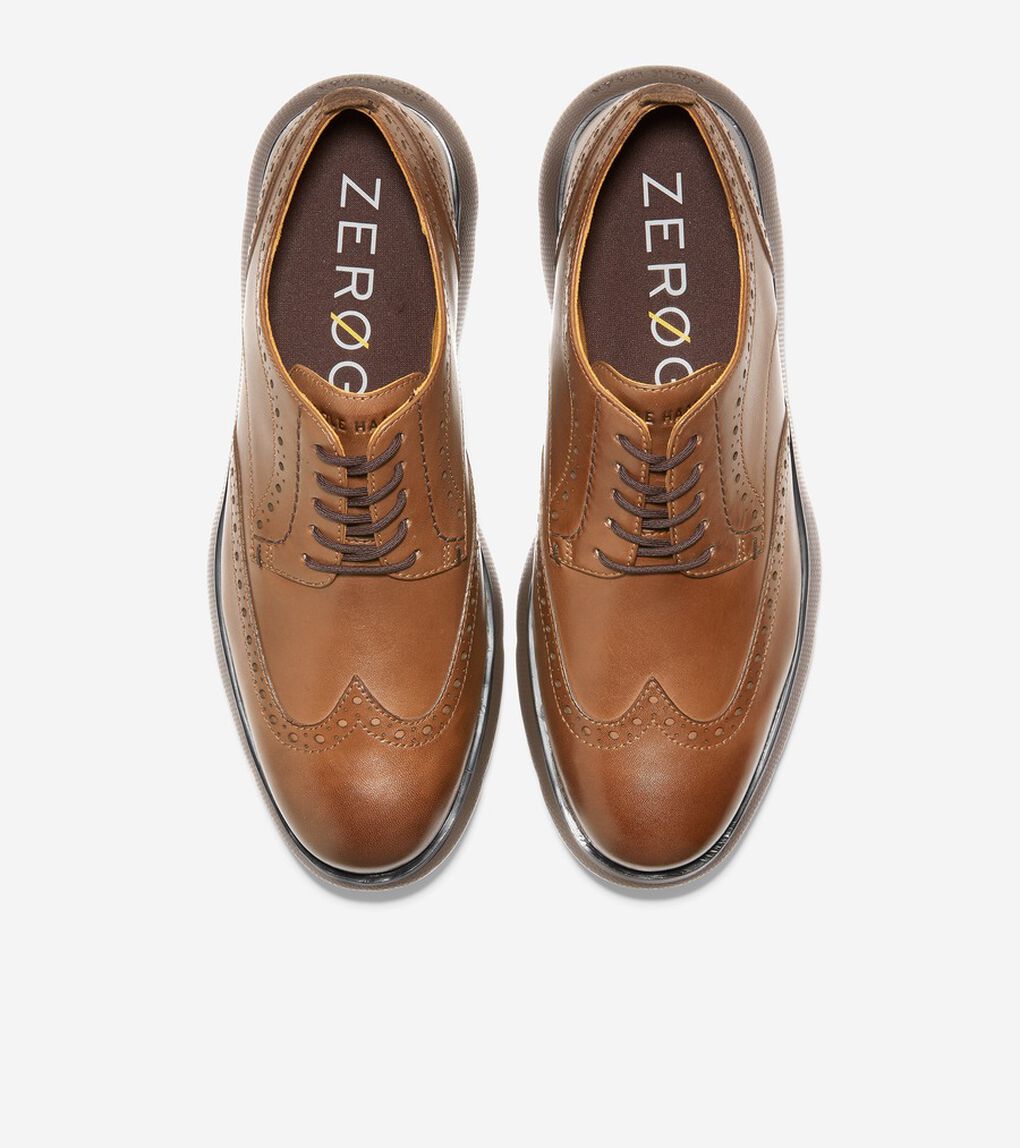 ゼログランド オムニ ウィングチップ オックスフォード mens.