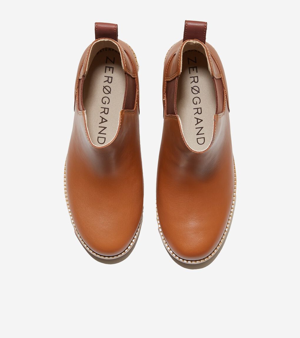 ゼログランド シティ ウェッジ ブーツ womens.