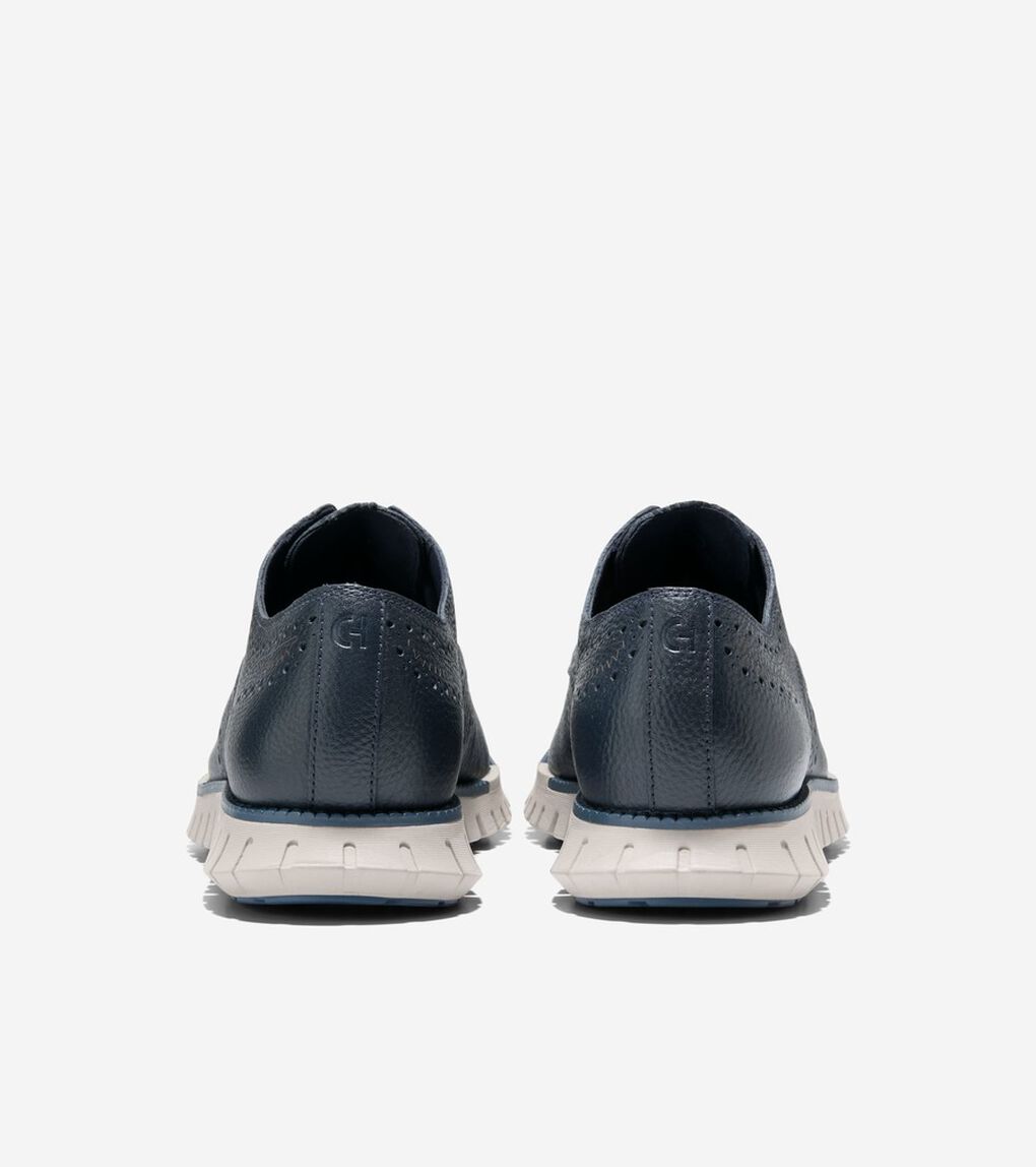 ゼログランド リマスタード ウィングチップオックスフォード mens.