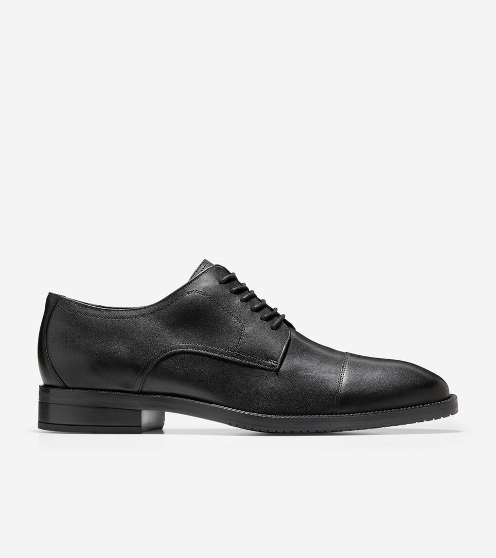 モダンエッセンシャル キャップトゥ オックスフォード mens.