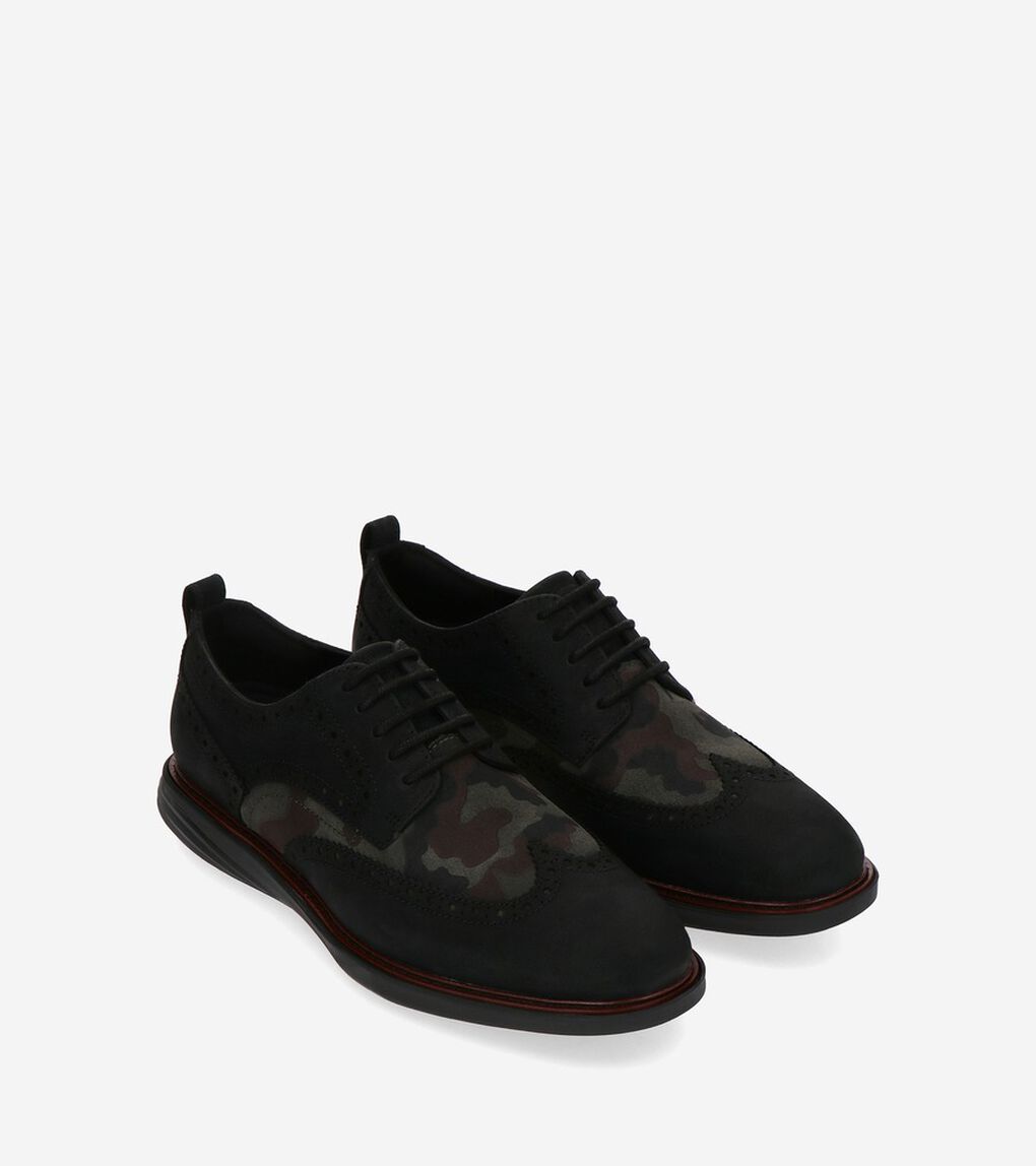グランドエボリューション ショートウィング オックスフォード mens.