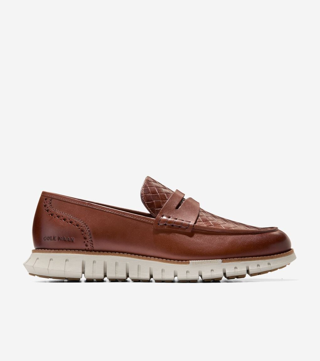 ゼログランド リマスタード ペニーローファー mens