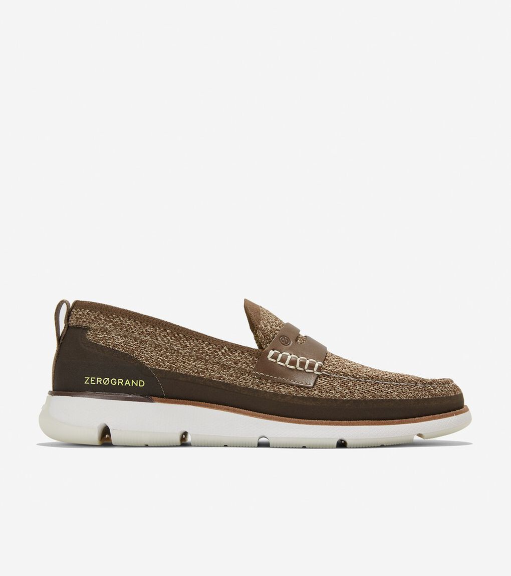 4.ゼログランド スティッチライト ローファー mens.