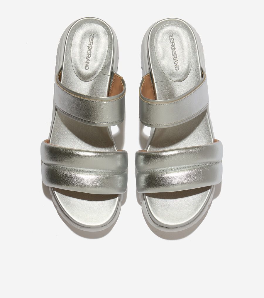 Cole Haan ゼログランド ダブル バンド スライド サンダル COLE HAAN サンダル ゼログランド ダブルバンド スライド womens
