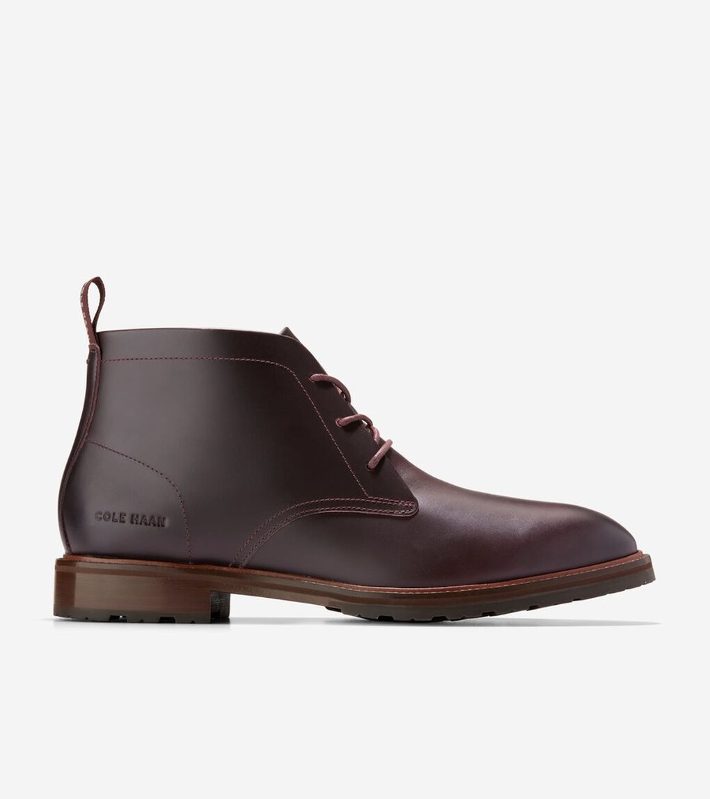バークシャー ラグ チャッカ ブーツ mens.