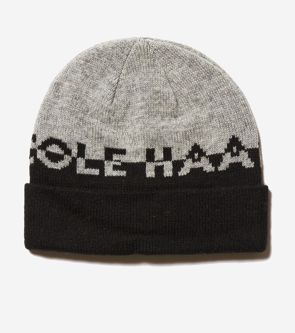 ニット ロゴ ハット mens womens.