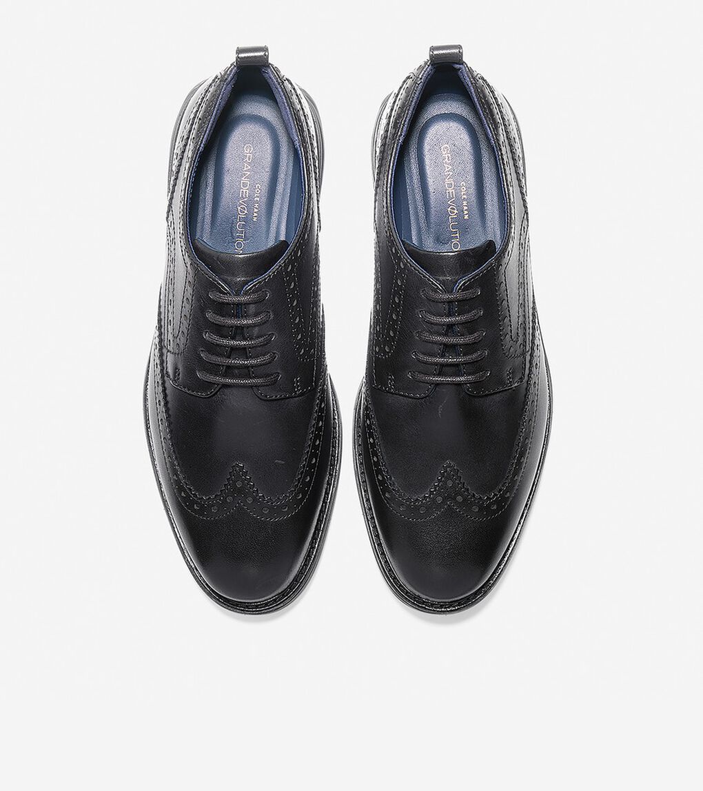 グランドエボリューション ショートウィング オックスフォード mens.