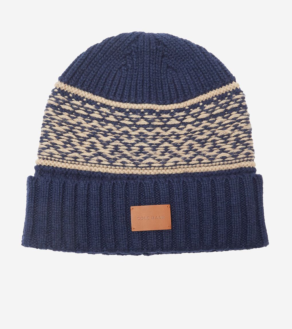 メンズフェアアイルハットウィズカフ mens.