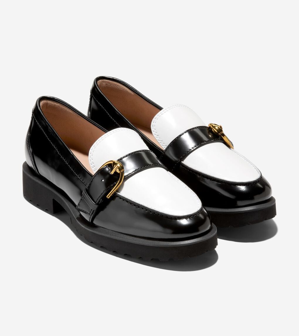 ギアナ バックル ローファー womens.