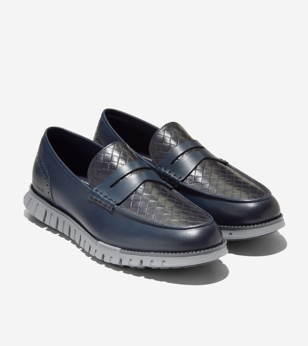 ゼログランド リマスタード ペニーローファー mens