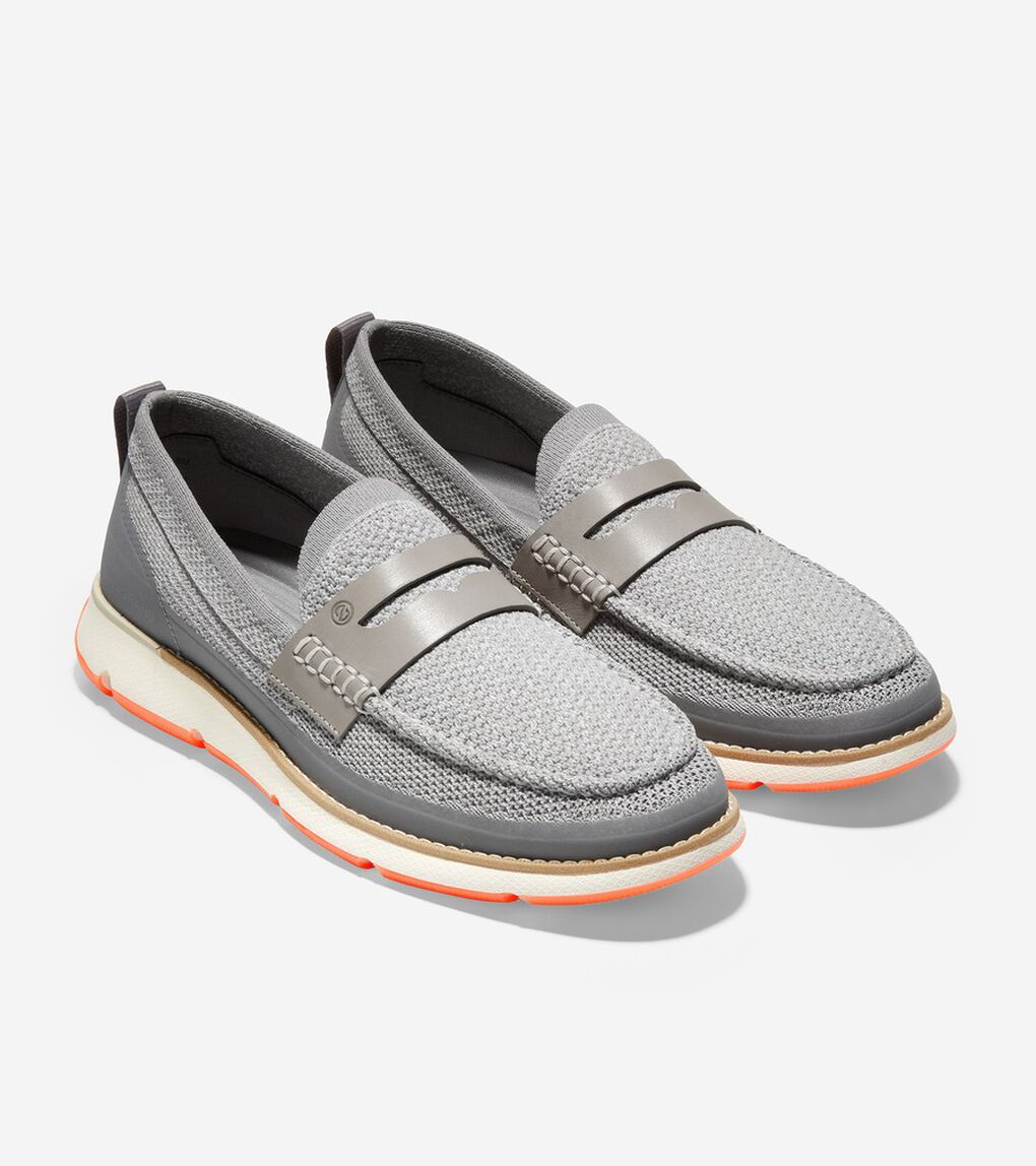 4.ゼログランド スティッチライト ローファー mens.