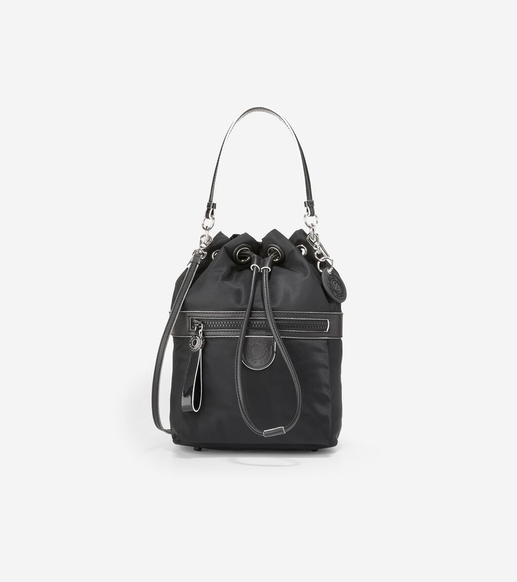 ナイロン ドローストリング クロスボディ womens.