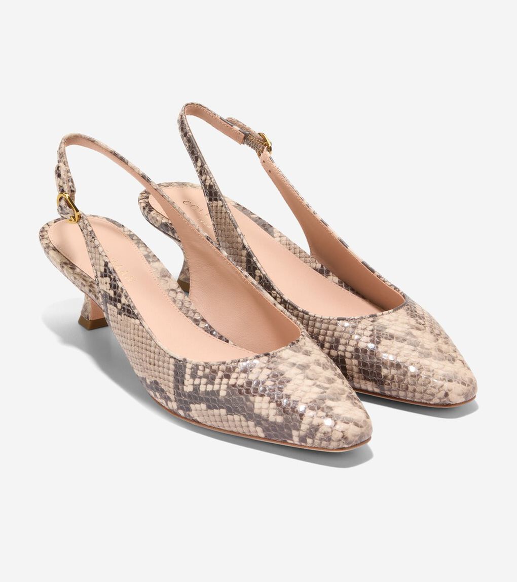 タイラ キティンヒール スリング パンプ womens.