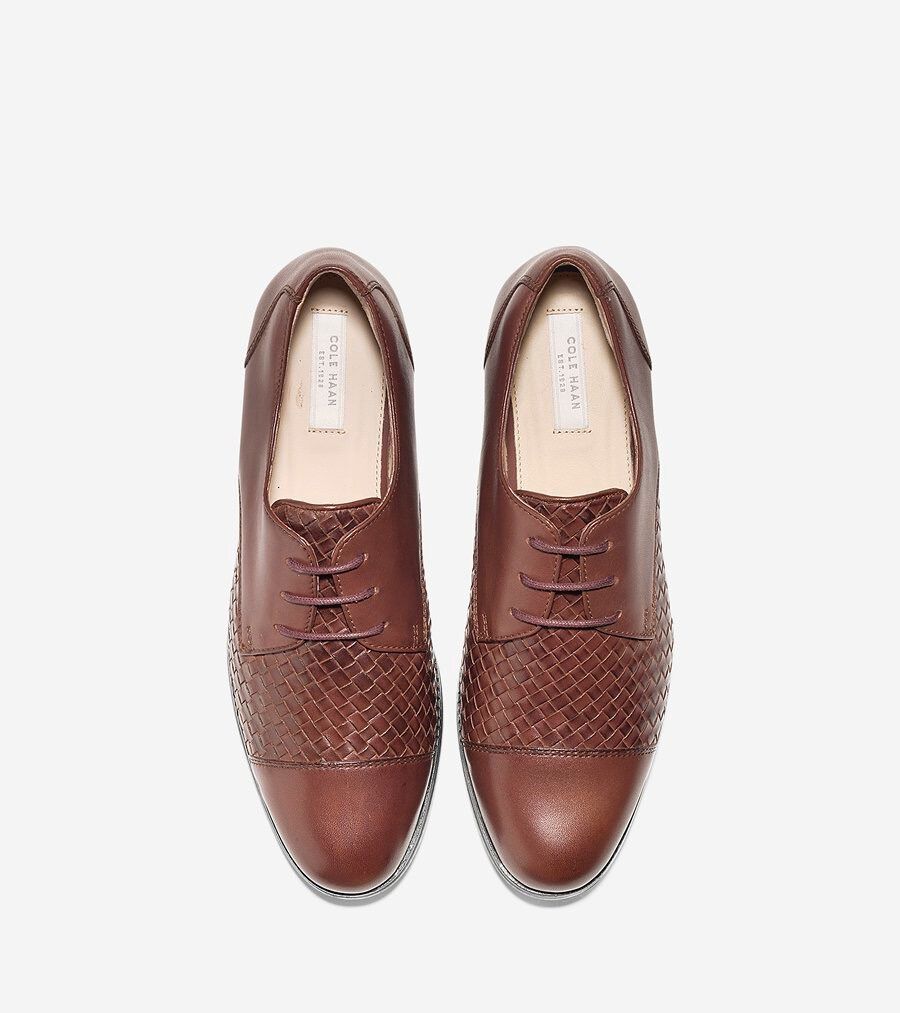 コールハーン　ジャガーウィーブ　オックスフォード　US7.5(24.5cm相当) ジャガー グランド ウィーブ オックスフォード womens. 0.0 | COLE_HAAN
