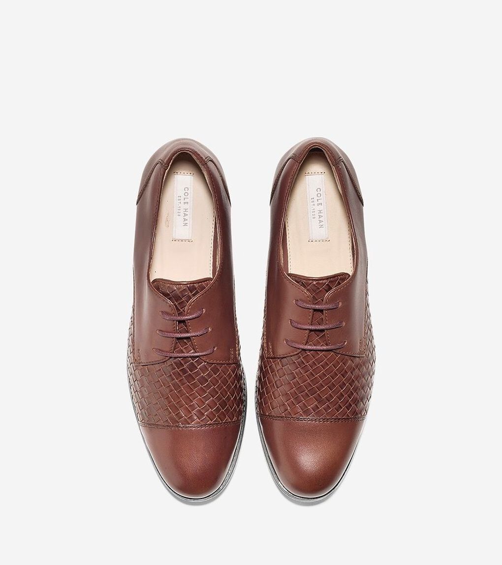 ジャガー グランド ウィーブ オックスフォード womens. 0.0 | COLE_HAAN