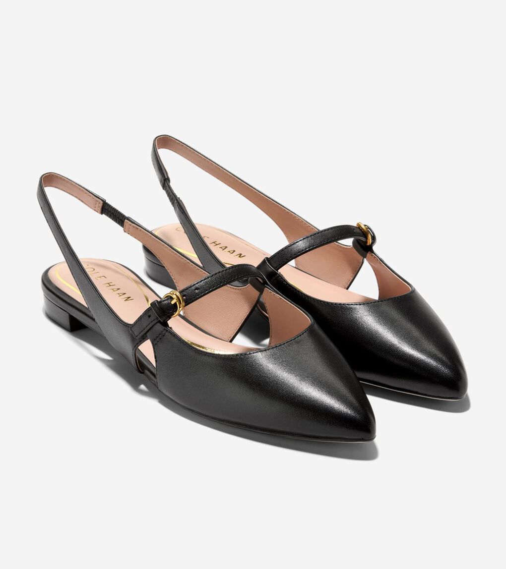 アニヤ スリングバック フラット womens.