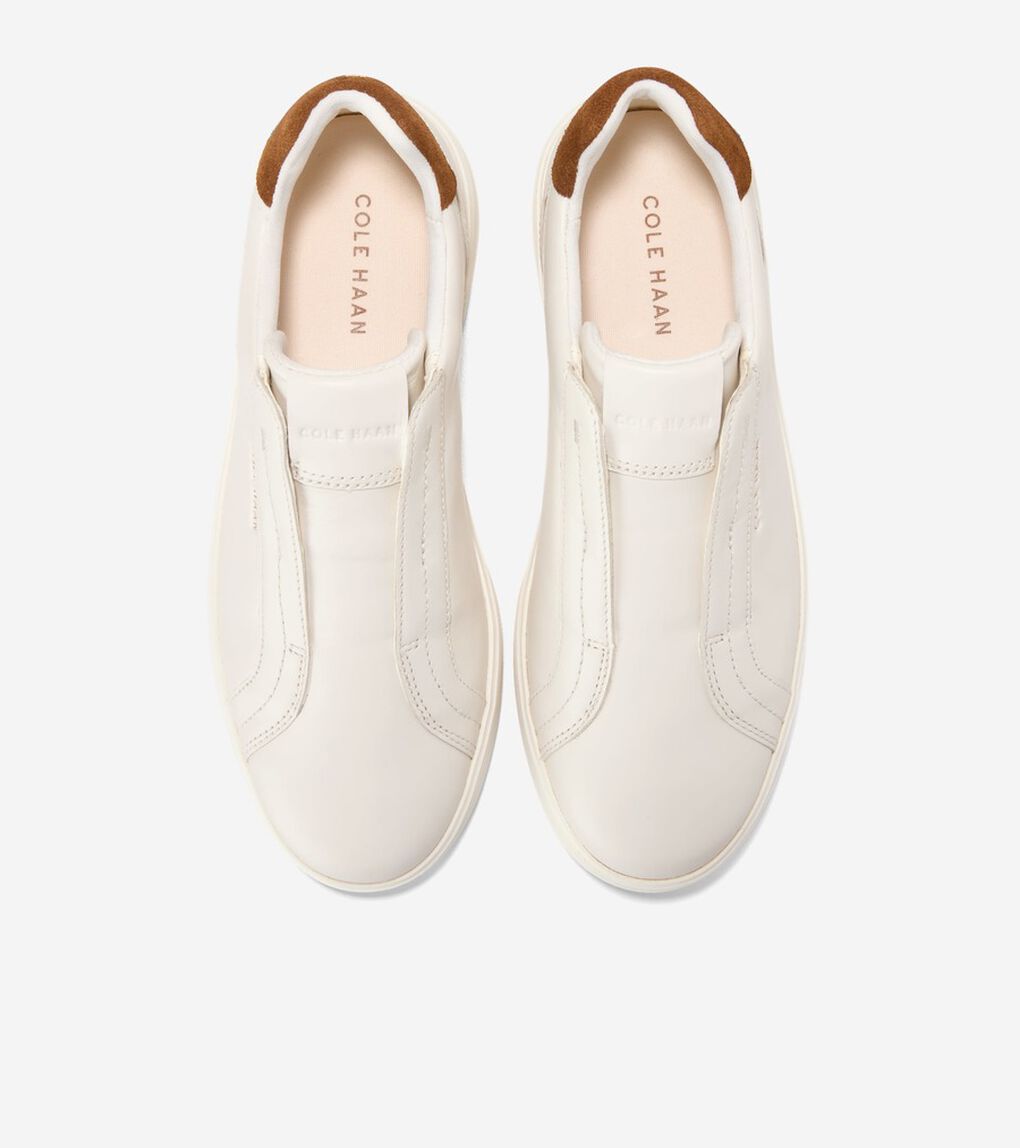 グランド クロスコート リュクス スリッポンスニーカー womens.