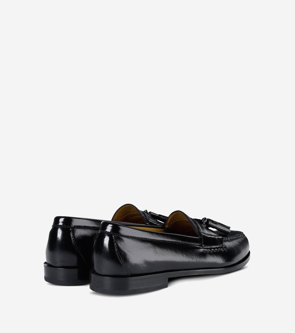 コールハーン Colehaan アウトレット メンズ シューズ 靴 ローファー  ドライバー ピンチ タッセル mens 03506 ブラック