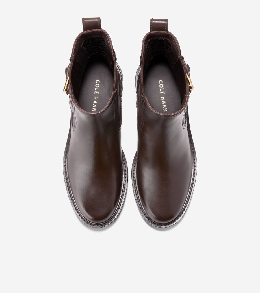 シブリー ウォータープルーフ ラグ バックル ブーティー womens 31500