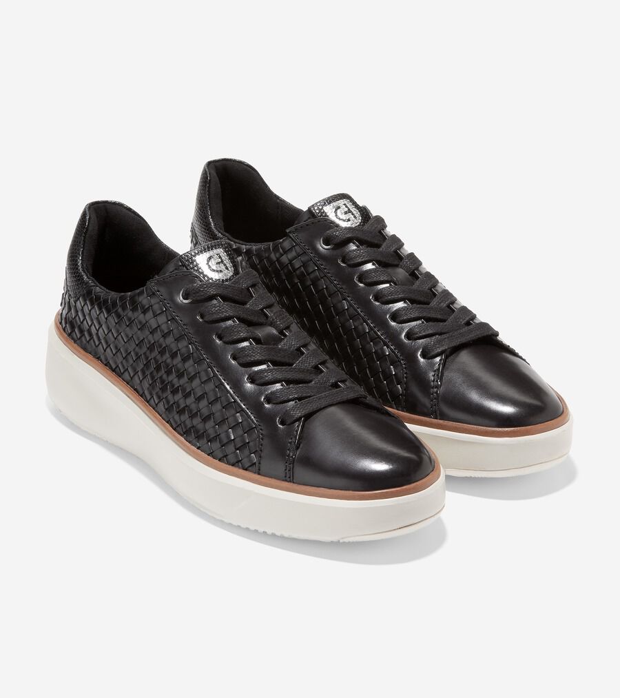 グランドプロ トップスピン ラックス ウーブン スニーカー womens. 0.0