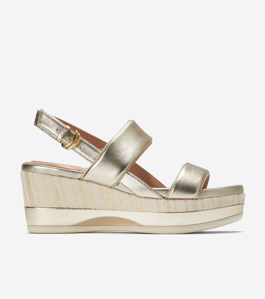 アイスリン ウェッジ サンダル womens.
