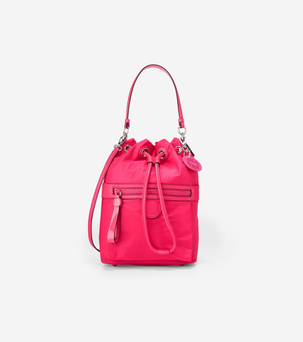 ナイロン ドローストリング クロスボディ womens.