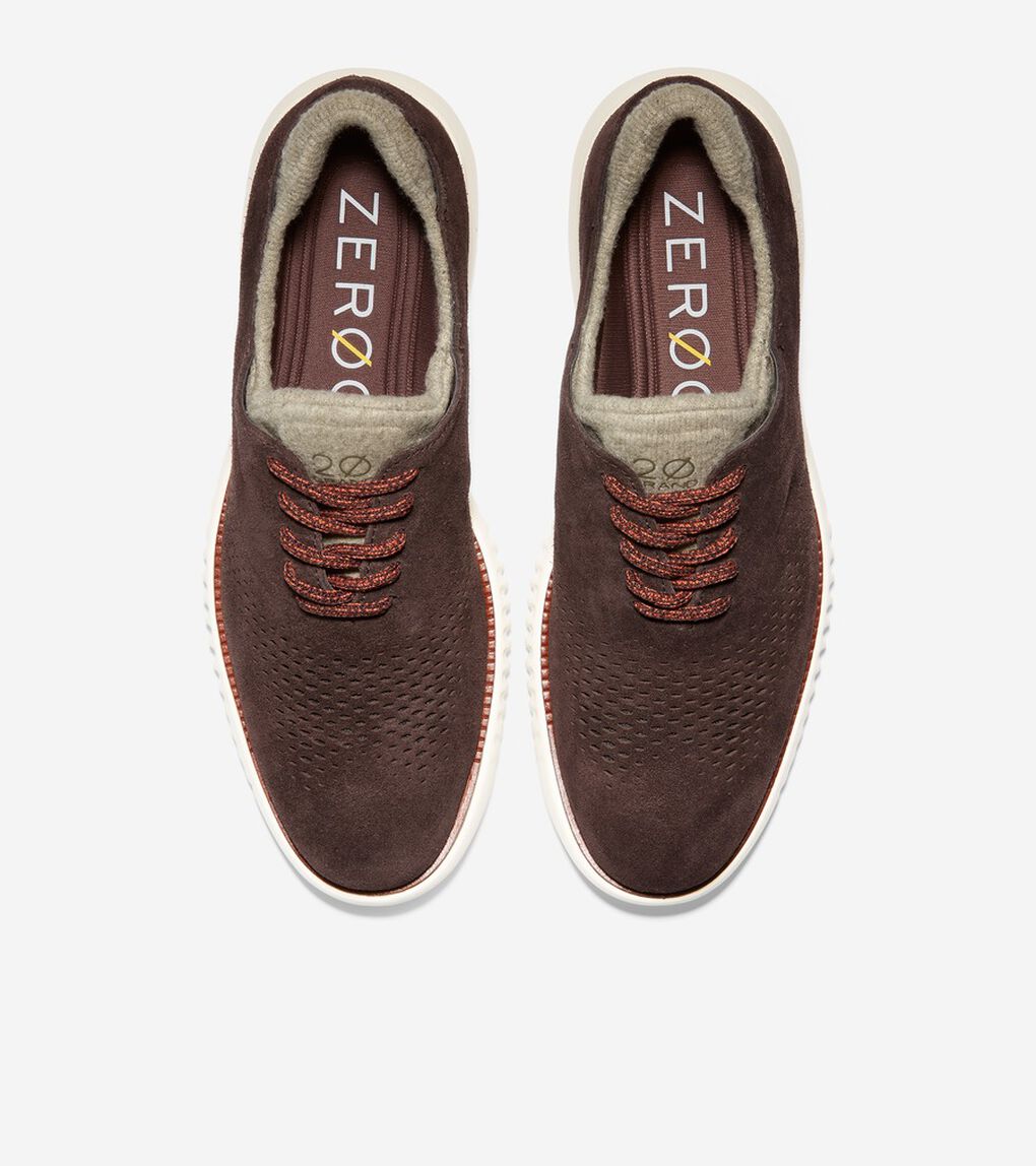 2.ゼログランド レーザー ウィング オックスフォード ラインド mens.