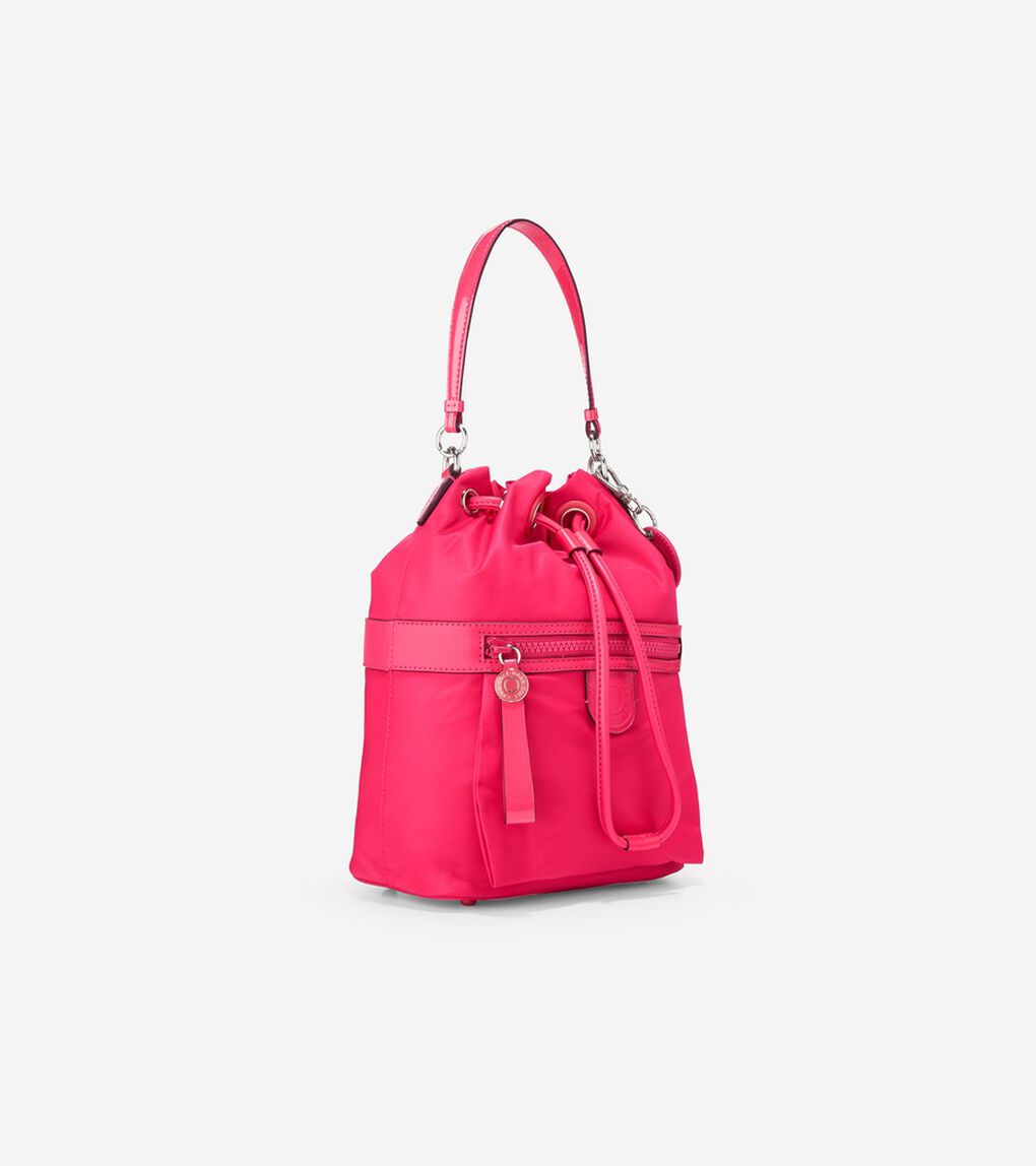ナイロン ドローストリング クロスボディ womens.