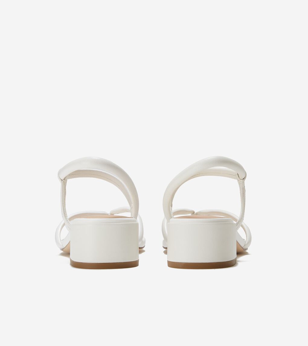 キャリ トング ブロック ヒール サンダル 40mm womens.