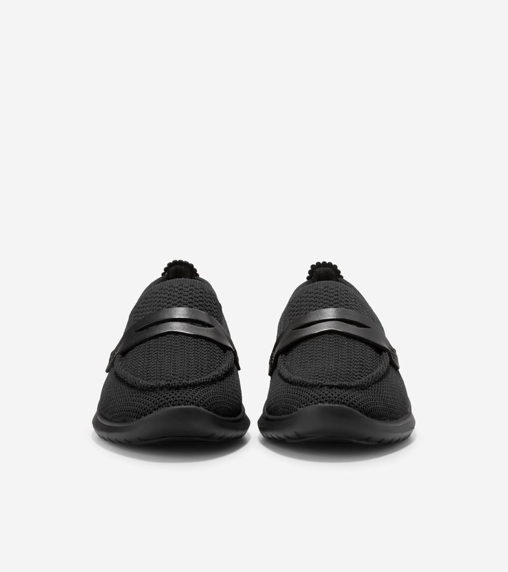 ゼログランド メリット スティッチライト ローファー womens.